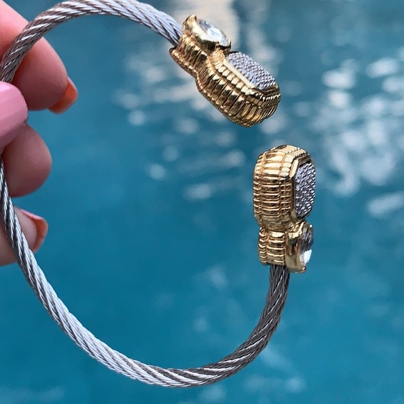 New Designer inspired two toned bracelet - Picture 3 of 7